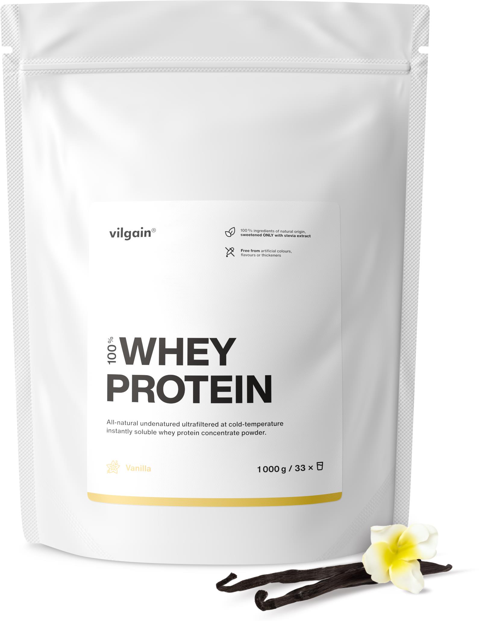 Vilgain Whey Proteín 1000 g Vanilla