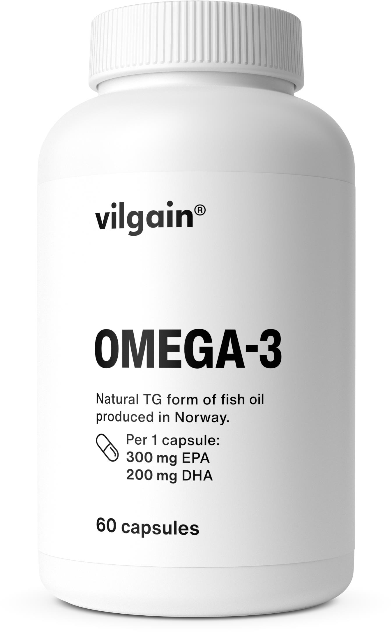 Vilgain Omega-3 25 mm 60 kapsúl