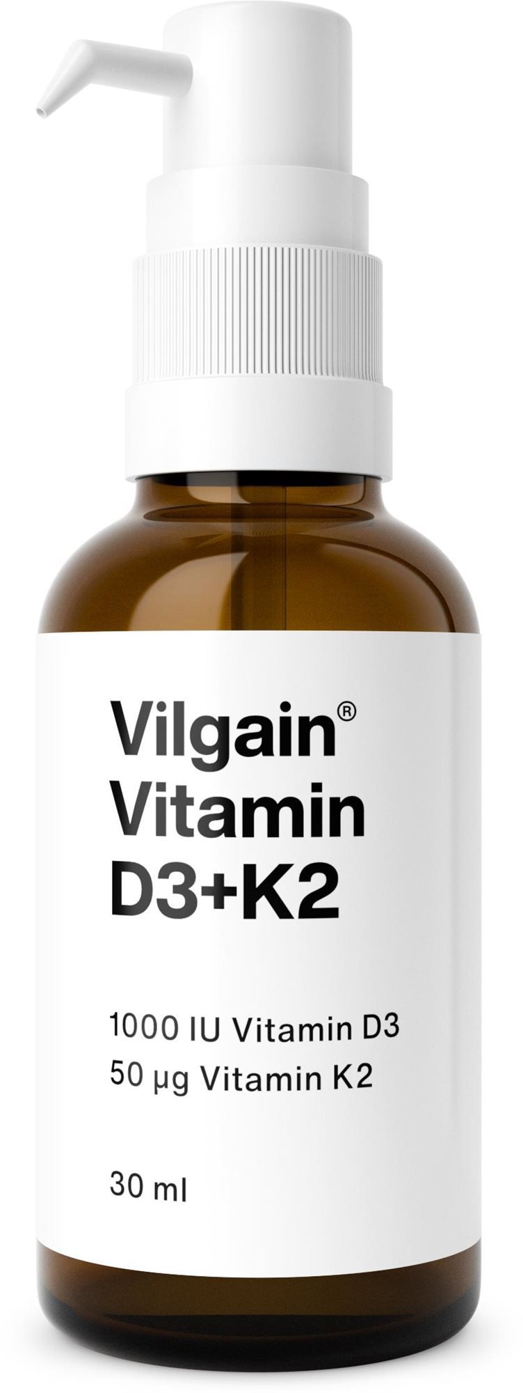 Vilgain Vitamín D3 + K2 30 ml