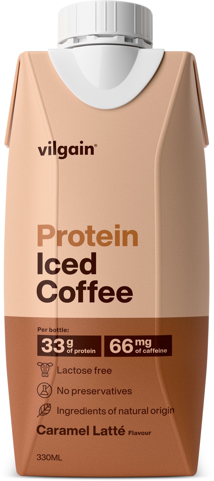Vilgain Protein Iced Coffee karamelové latté