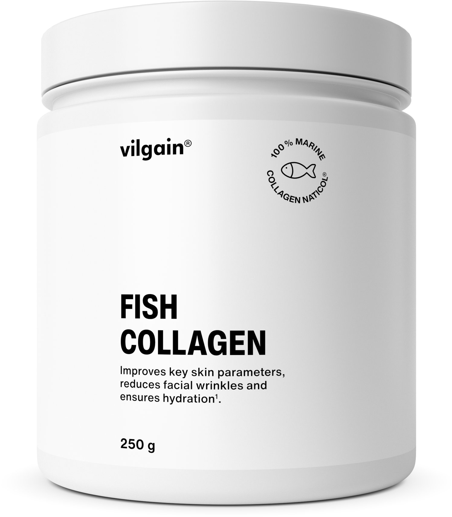 Vilgain Hydrolyzovaný rybí kolagén bez príchute 250 g