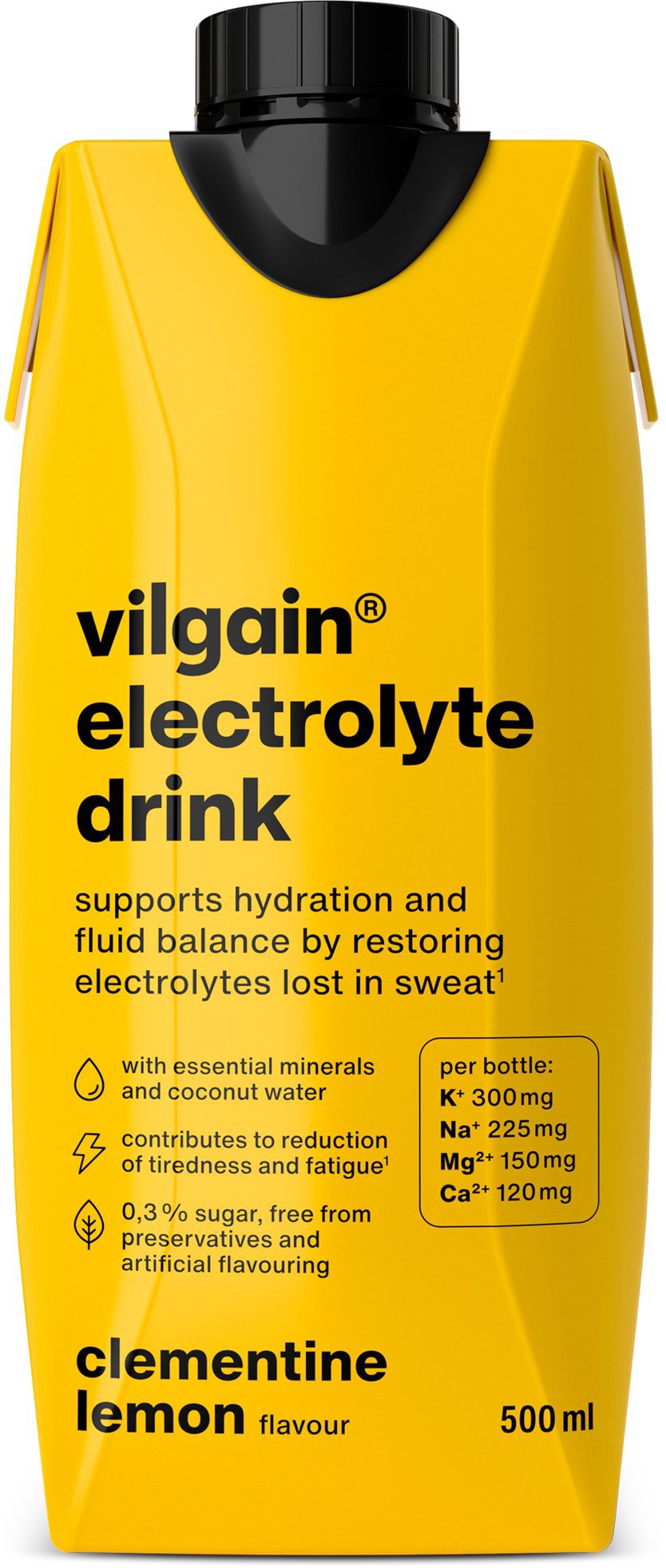 Vilgain Electrolyte Drink mandarínka s citrónom 500 ml