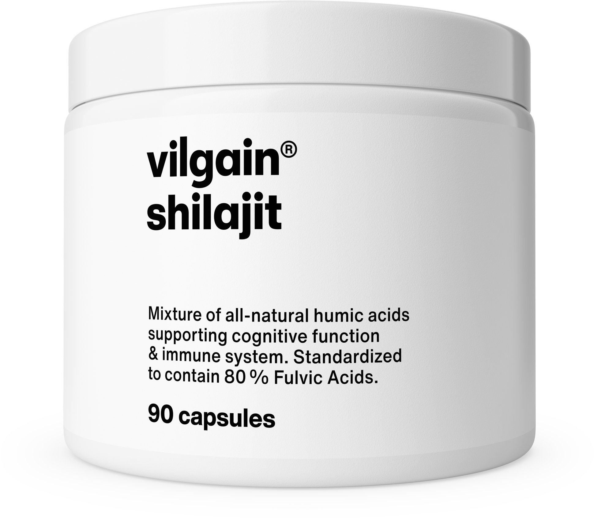 Vilgain Shilajit 80 % extrakt kyseliny fulvovej 90 kapsúl