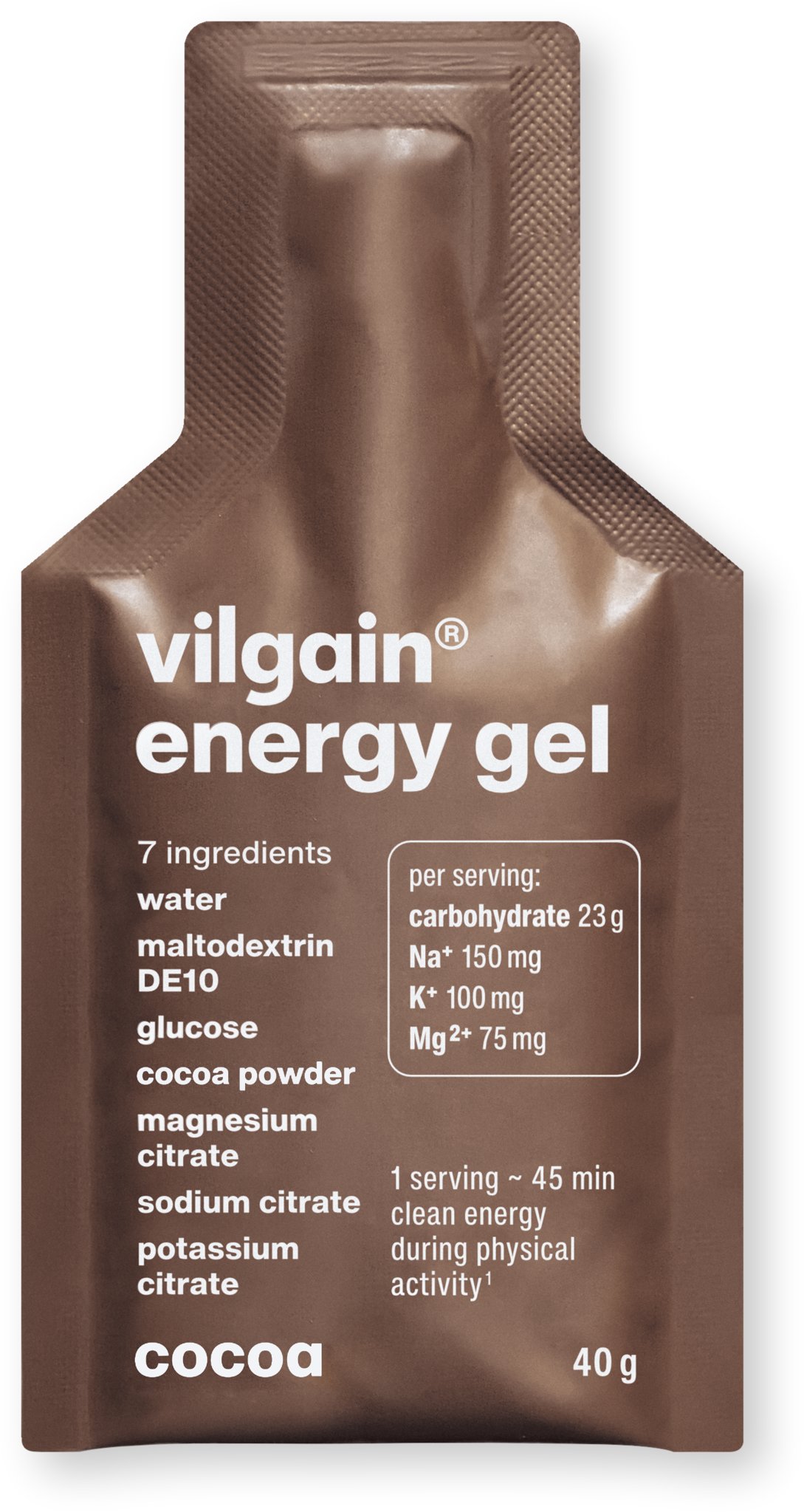 Vilgain Energy gél kakao 40 g