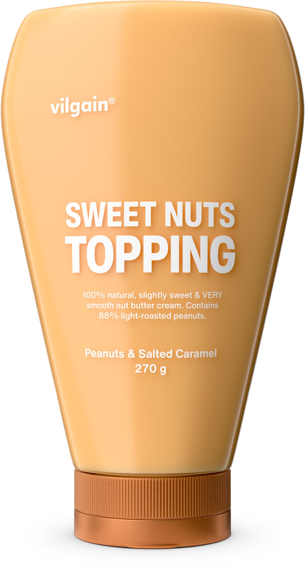 Vilgain Sweet Nuts Topping Arašidy so slaným karamelom 270 g