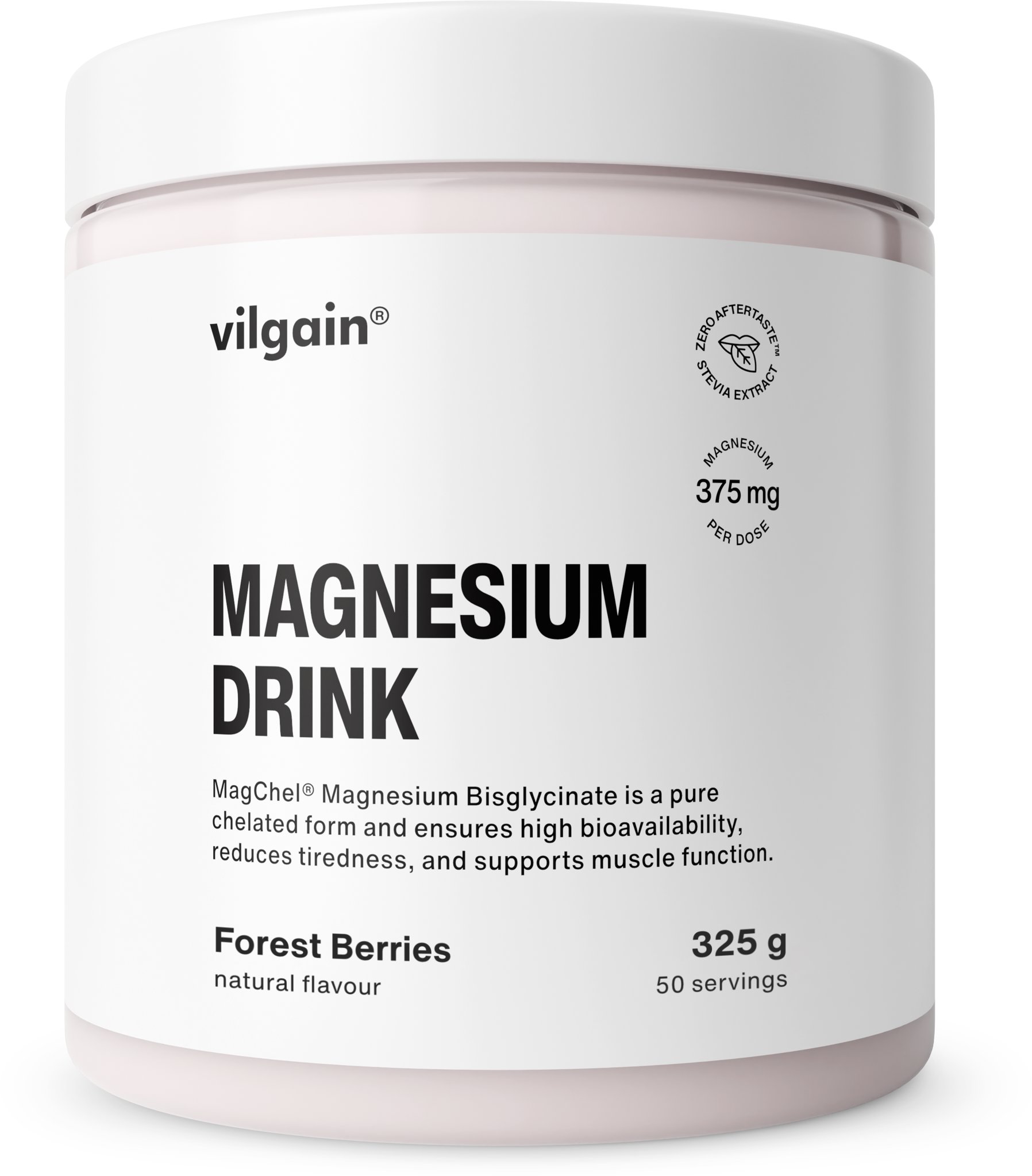 Vilgain Magnesium Drink lesné ovocie 325 g