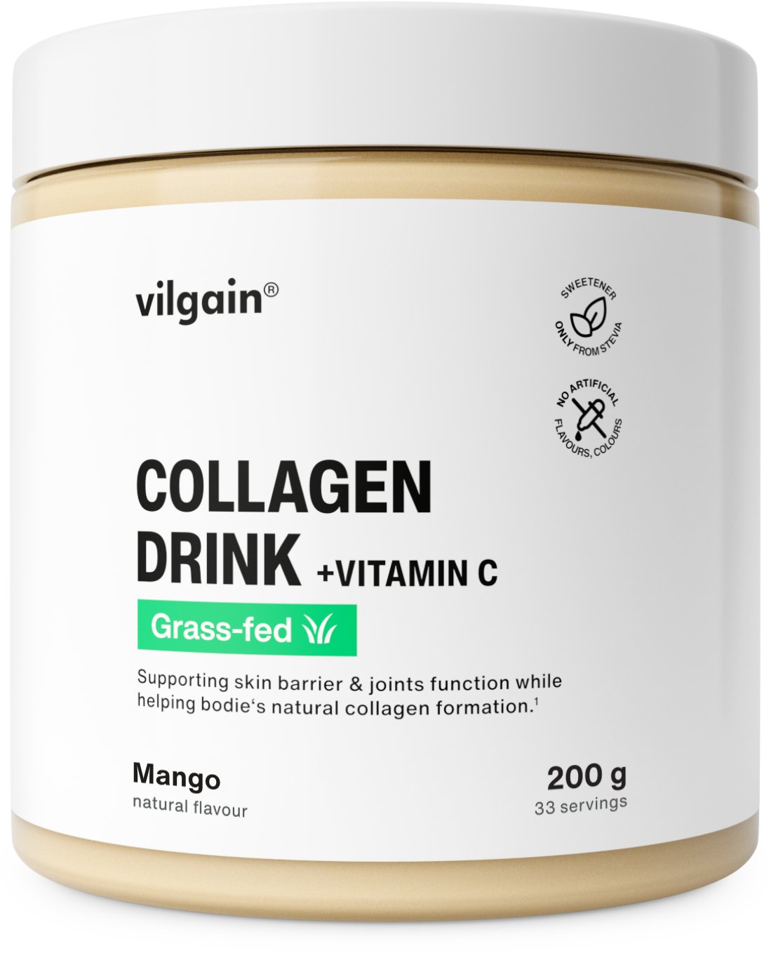 Vilgain Collagen Drink + Vitamín C mango 200 g