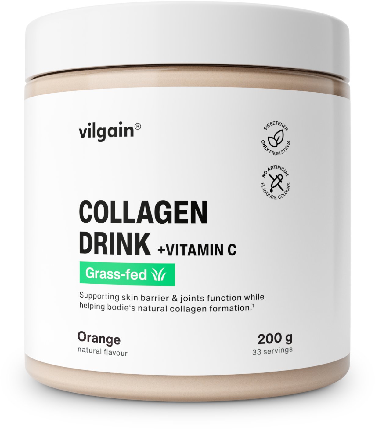 Vilgain Collagen Drink + Vitamín C pomaranč 200 g