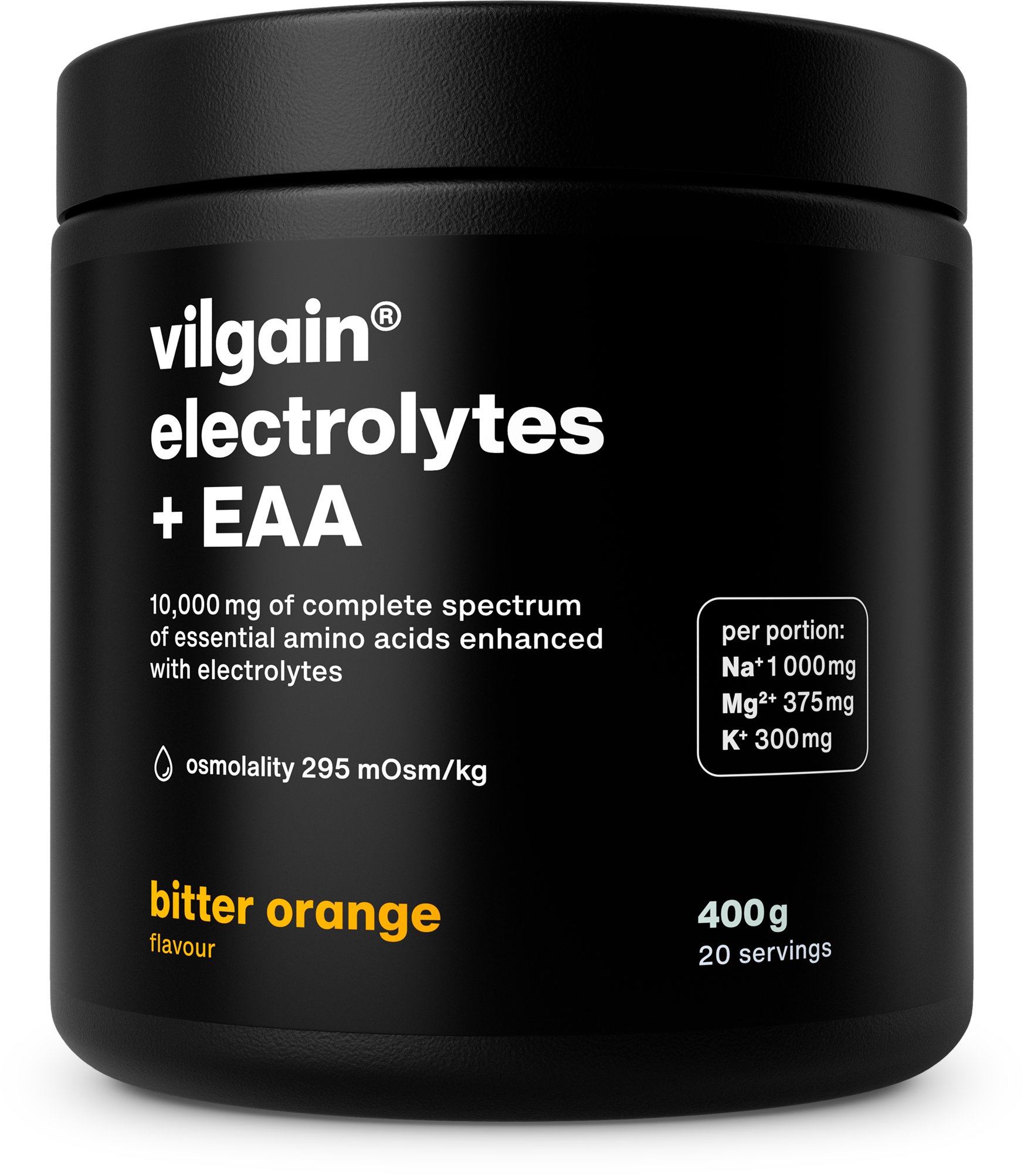 Vilgain Elektrolyty + EAA horký pomaranč 400 g