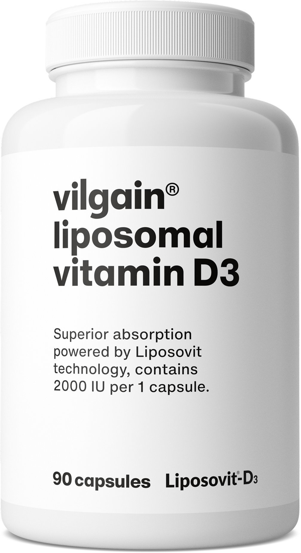 Vilgain Lipozomálny Vitamín D3 90 kapsúl
