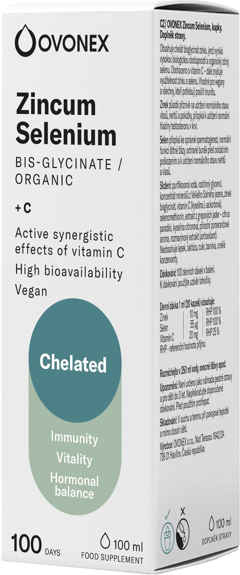 Ovonex Zincum Selenium 100ml