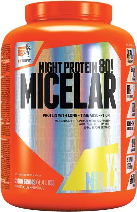 Extrifit Micelar Casein 2000 g vanilla