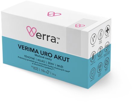 VERRA Verima Uro Akut Močové cesty 10 vreciek