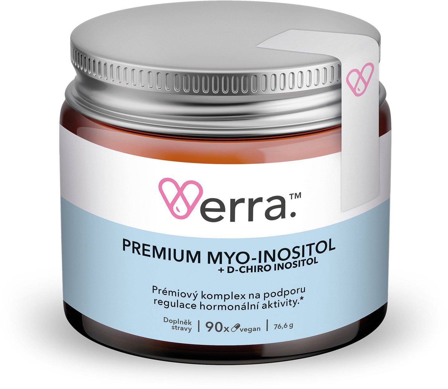 VERRA Myo-inositol & Koenzým Q10 90 kapsúl