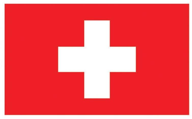 Funny Fashion Vlajka Švajčiarsko 150 × 90 cm