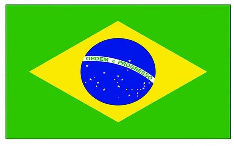 Funny Fashion Vlajka Brazílie 150 × 90 cm