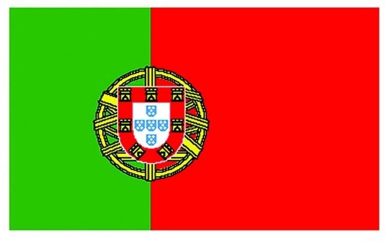 Funny Fashion Vlajka Portugalsko 150 × 90 cm