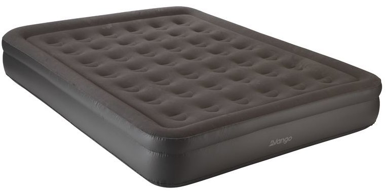 Vango Hi-Rise Double Flocked Airbed Double Dark Grey