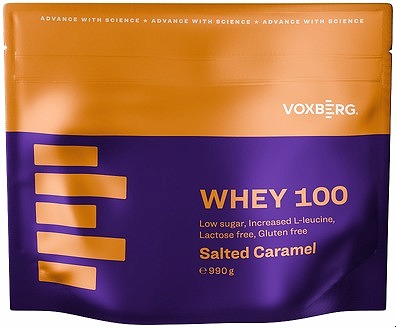 VOXBERG Proteín Whey 100 Slaný Karamel 990 g