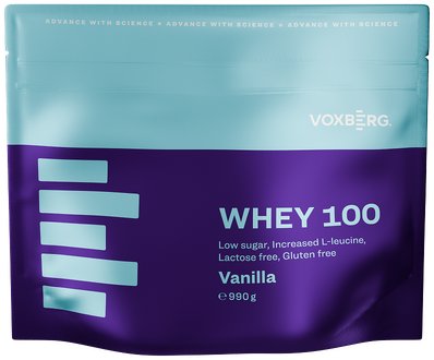 VOXBERG Proteín Whey 100 Vanilka 990 g