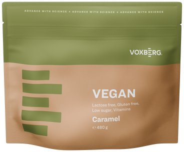 VOXBERG Vegan Proteín Karamel 480 g