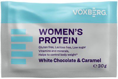 VOXBERG Women's Protein Biela Čokoláda & Karamel 30 g