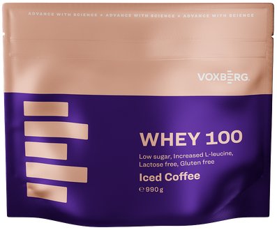 VOXBERG Protein Whey 100 Ľadová káva 990 g