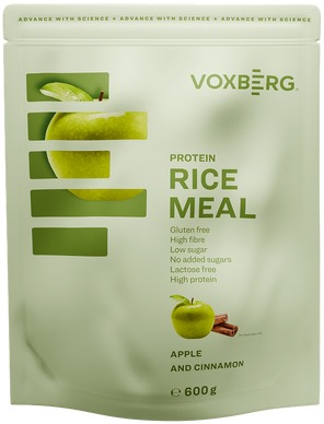VOXBERG Proteín Rice Meal Jablko škorica 600 g