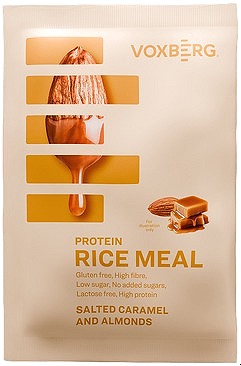 VOXBERG Proteín Rice Meal Slaný karamel mandle 60 g