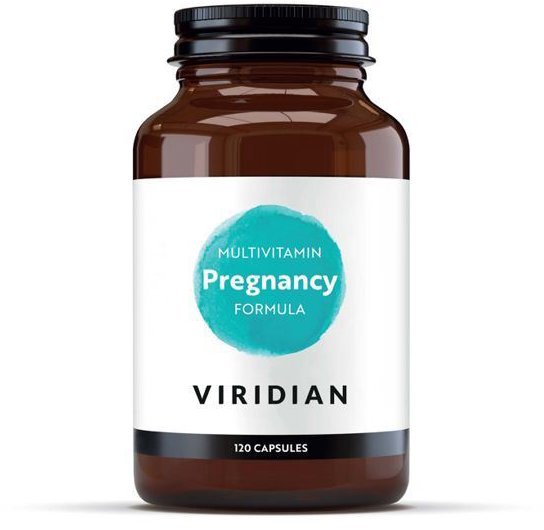 Viridian Multivitamín Pregnancy Formula 120 kapsúl