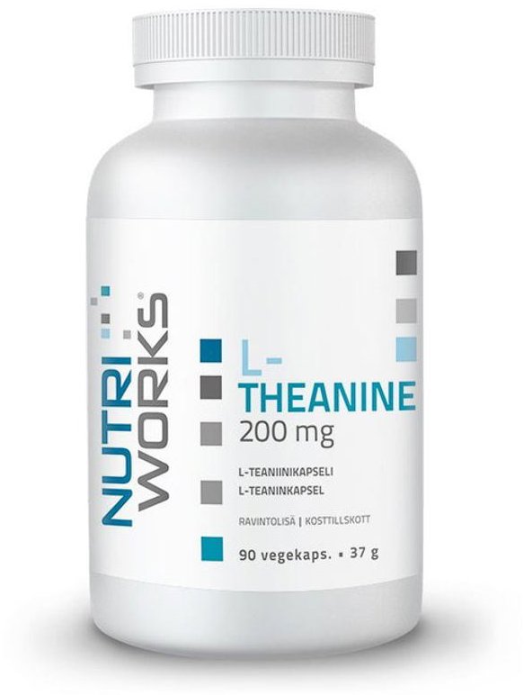 NutriWorks L-Theanine 200 mg 90 kapsúl