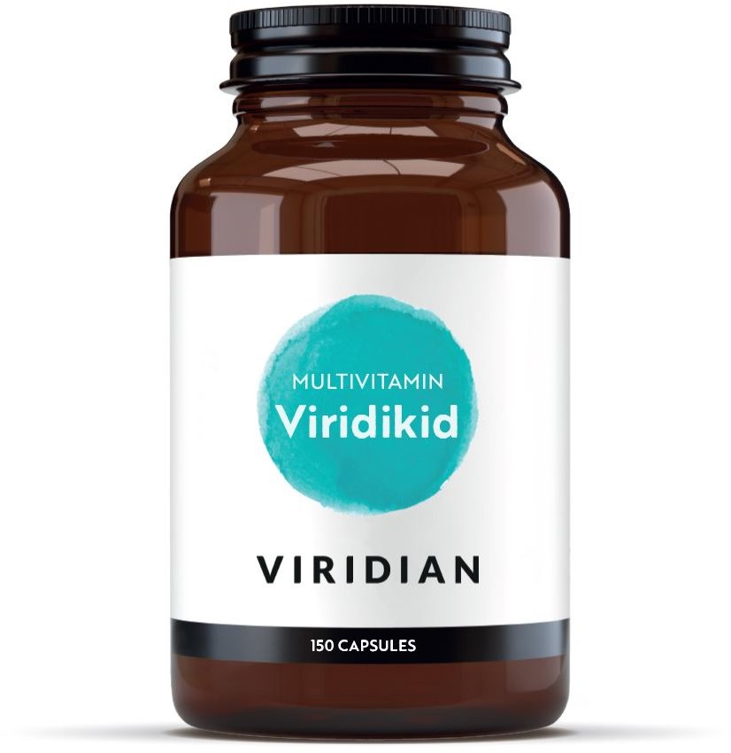 Viridian Viridikid Multivitamín 150 kapsúl