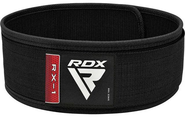 RDX Vzpieračský pás RX1, čierny, L