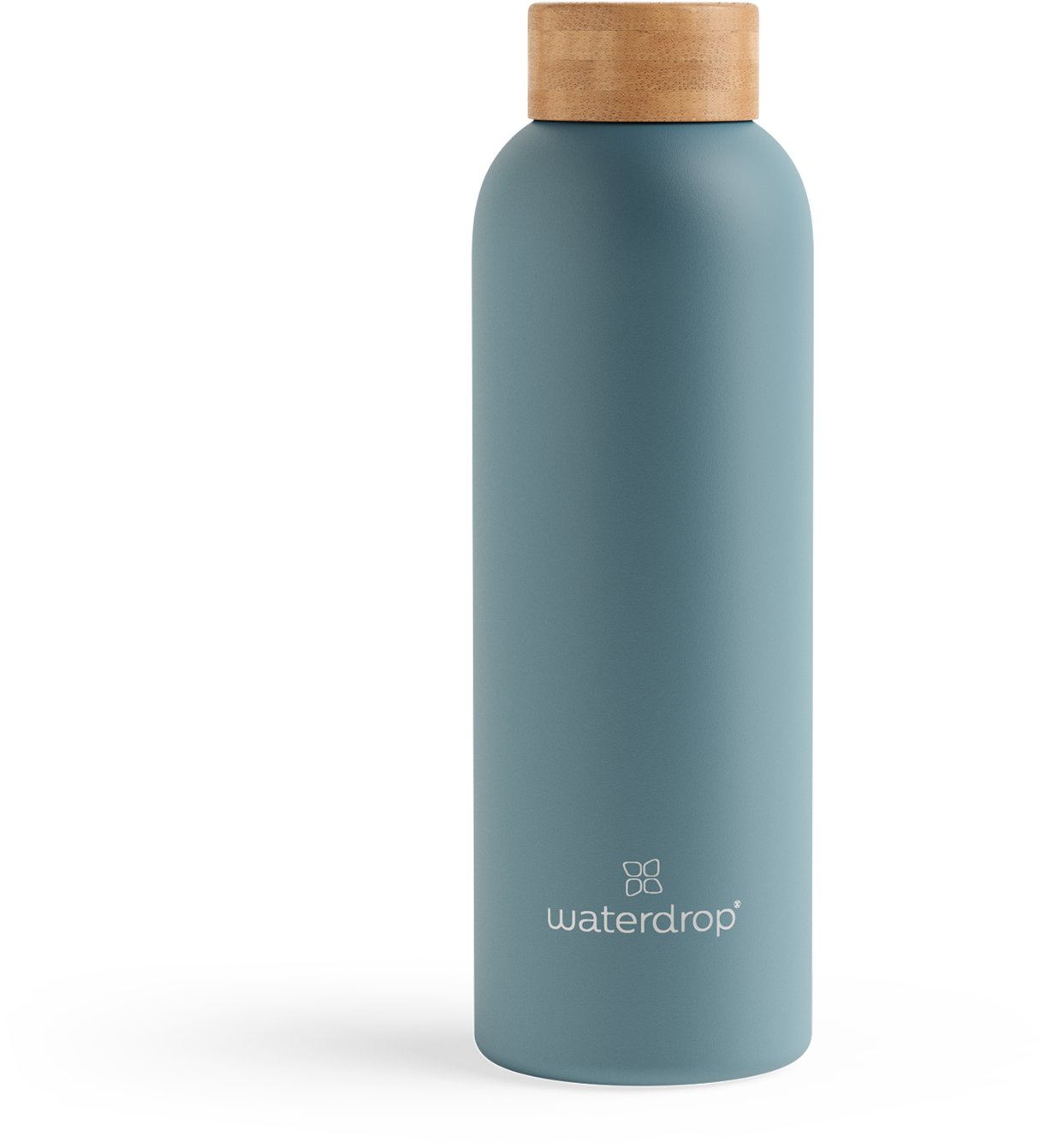 Waterdrop Termo fľaša tyrkysová nerez mat 600 ml
