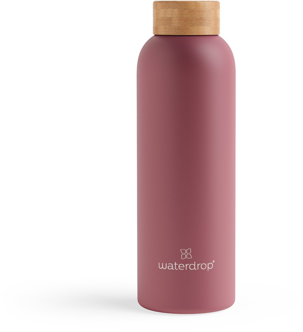 Waterdrop Termo fľaša ružová nerez mat 600 ml