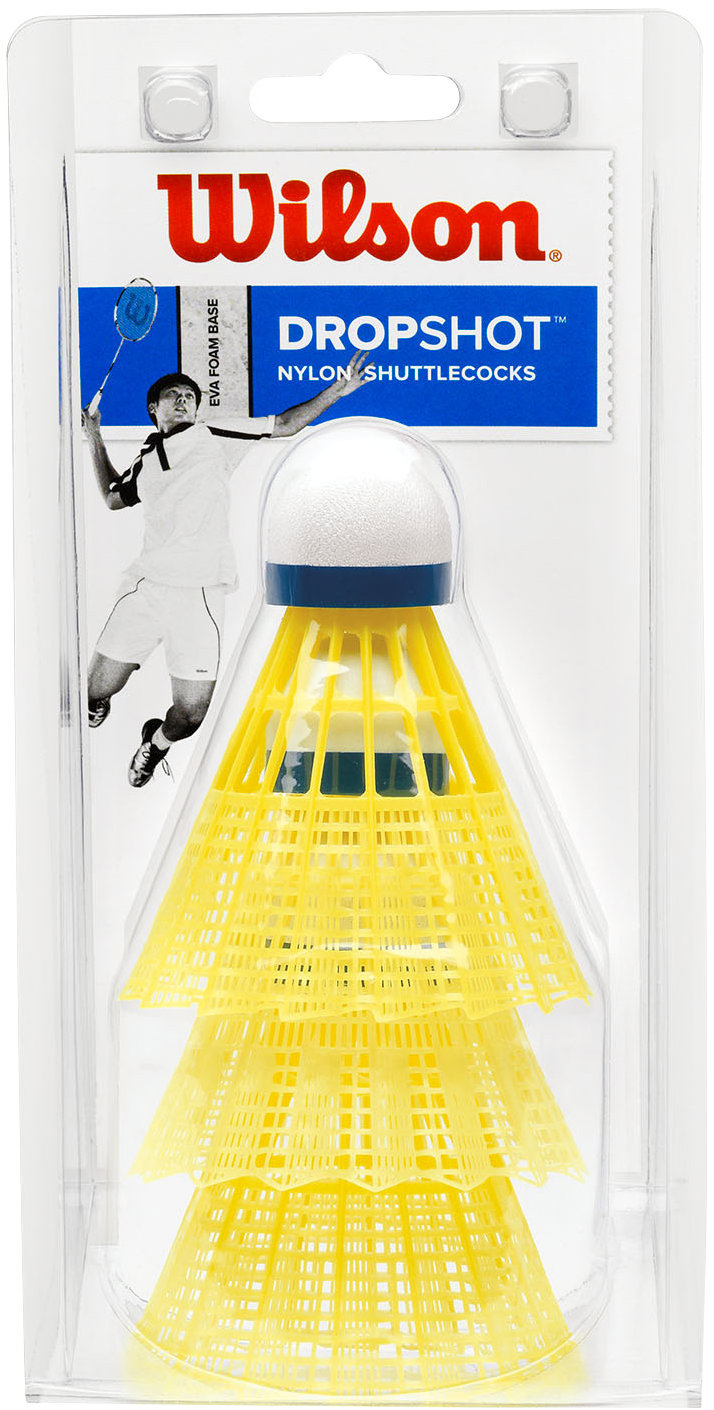 Wilson Dropshot Shuttlecocks 3 Pack