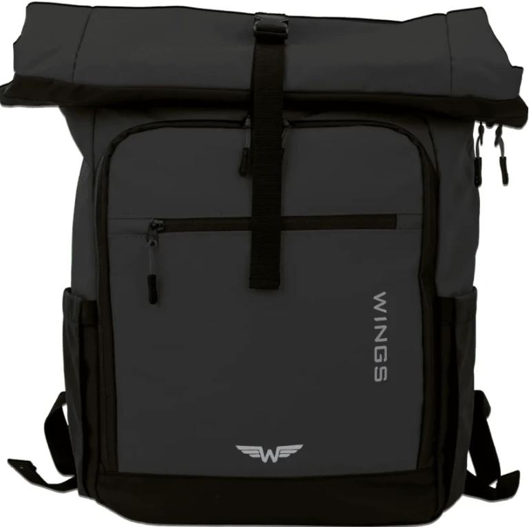 Wings Skladací cestovný batoh 29 l Rook čierny