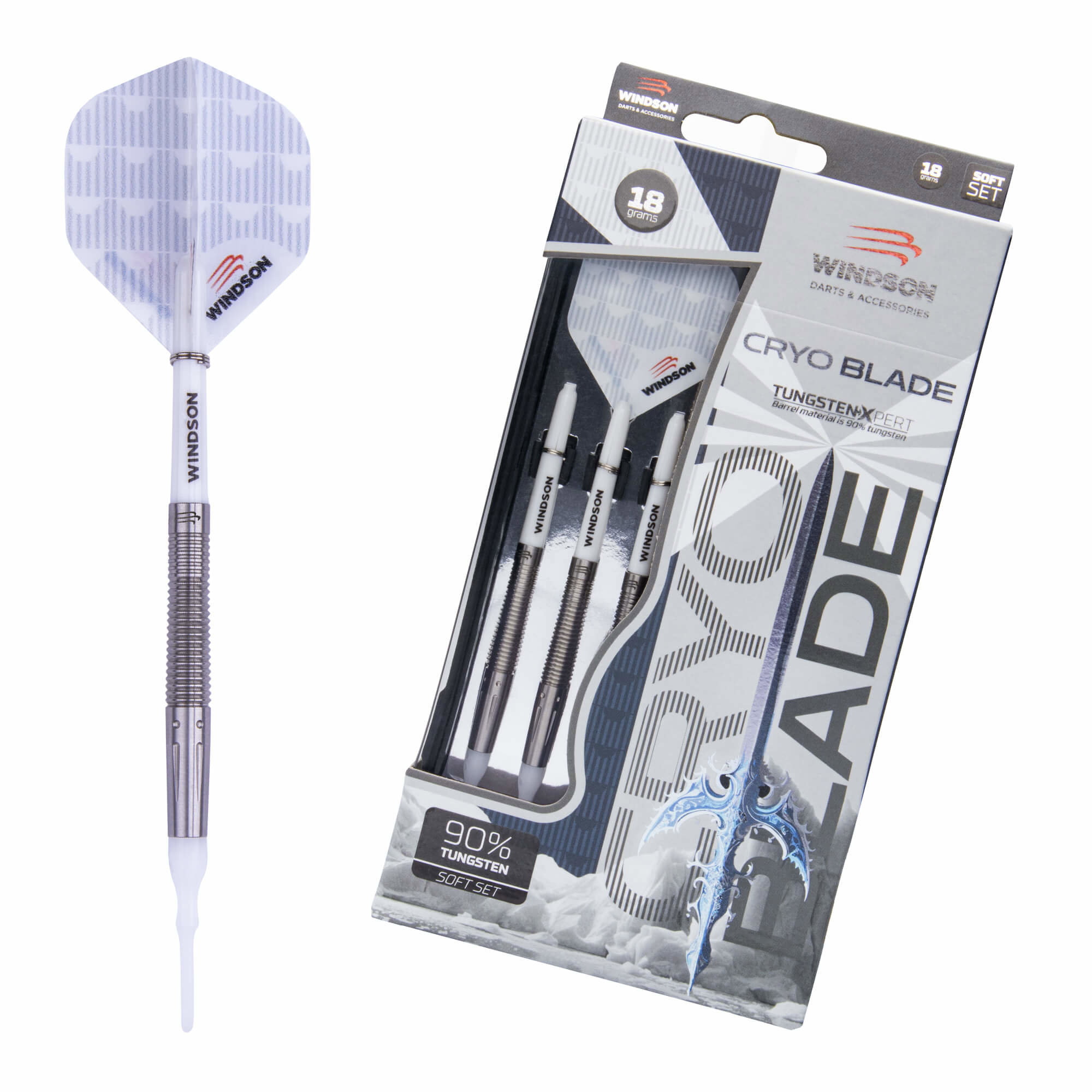 Windson tungsten sada Cryo Blade Soft 18 g