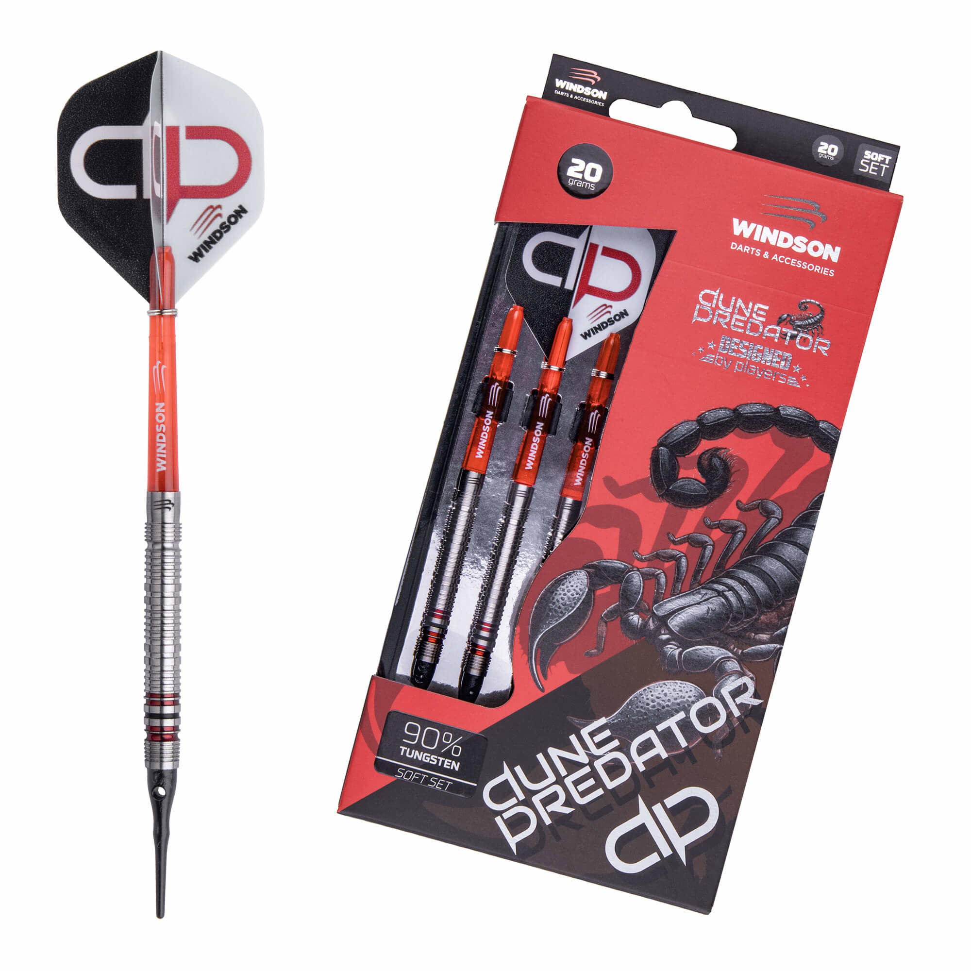 Windson tungsten sada Dune Predator Soft 20 g