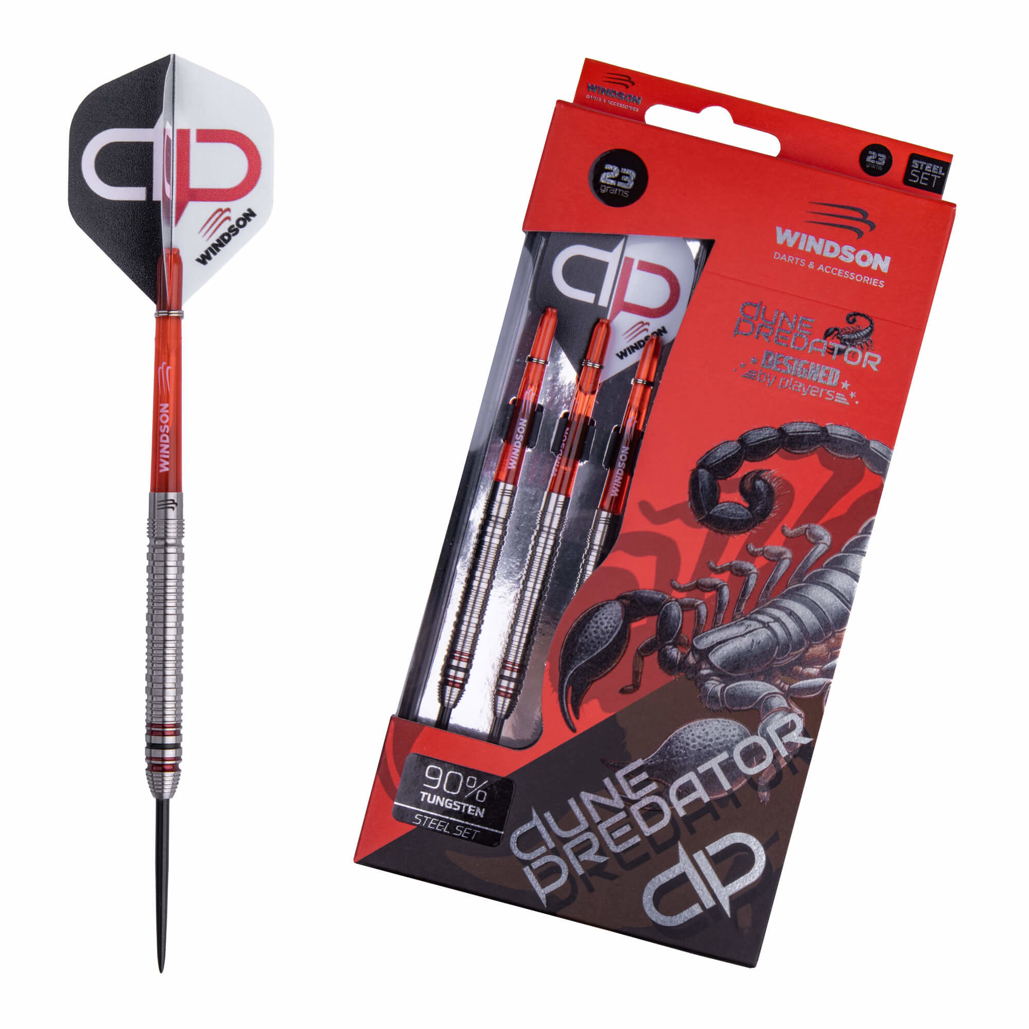 Windson tungsten sada Dune Predator Steel 23 g