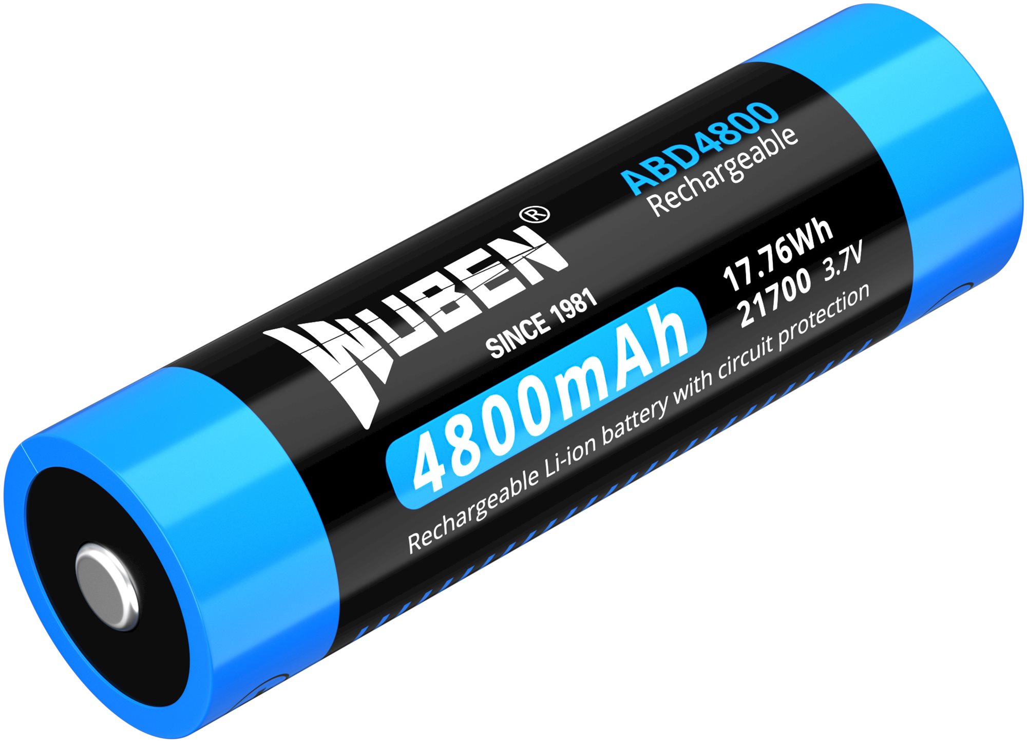 Wuben 21700 ABD4800R single