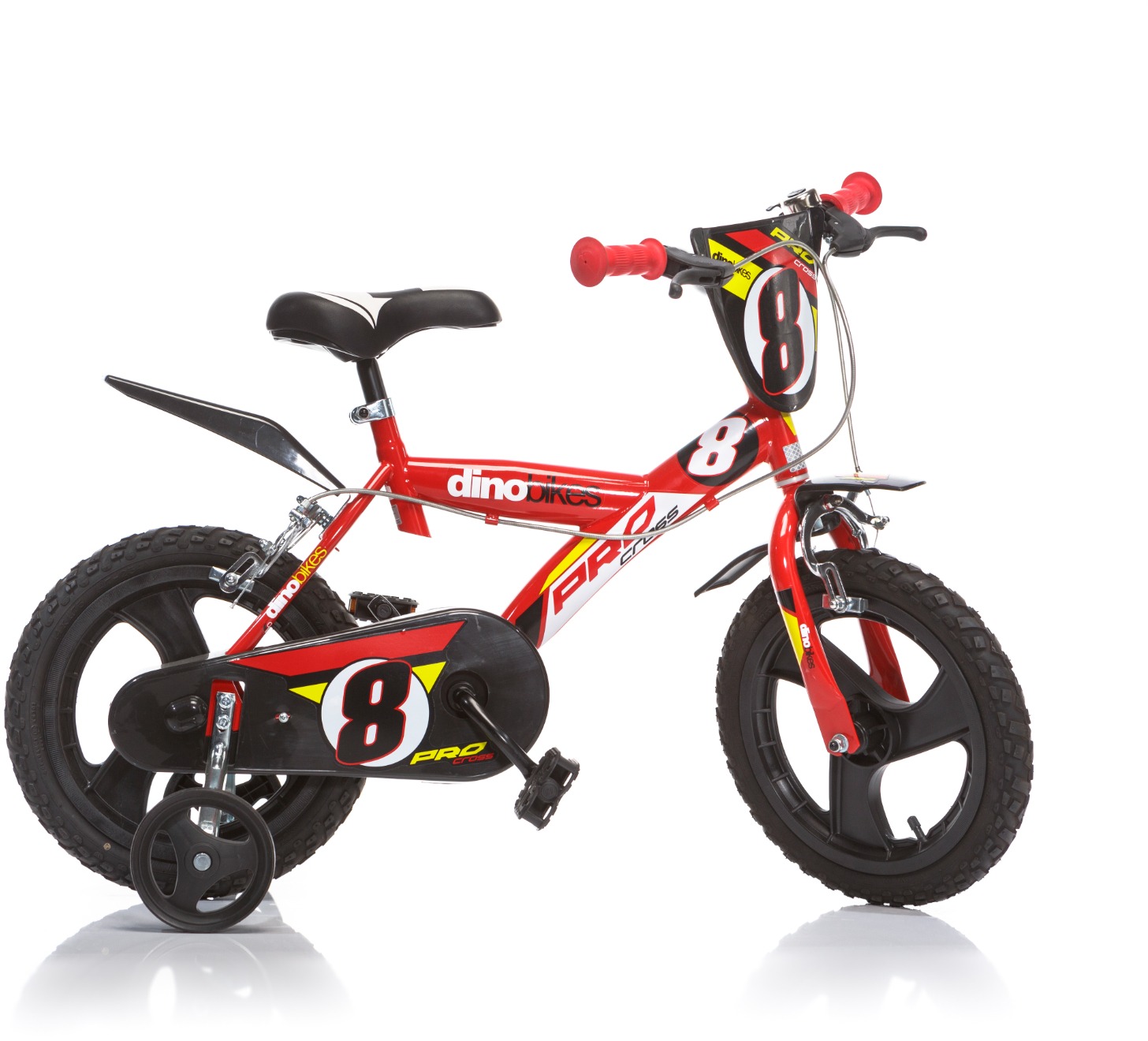 Dino Bikes červený 16"
