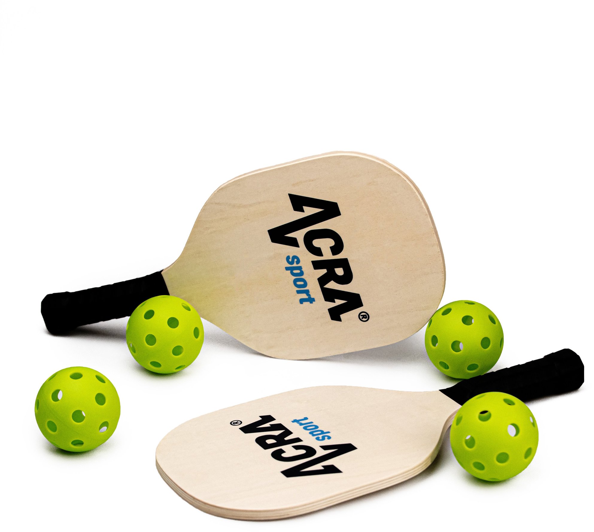 Acra sada na piklebal, 2 rakety a 4 loptičky