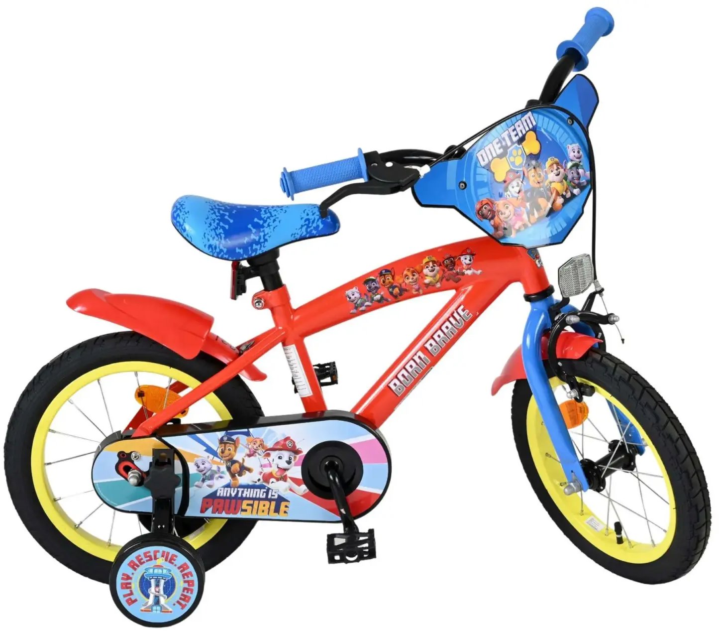 Volare Paw Patrol 14", červený