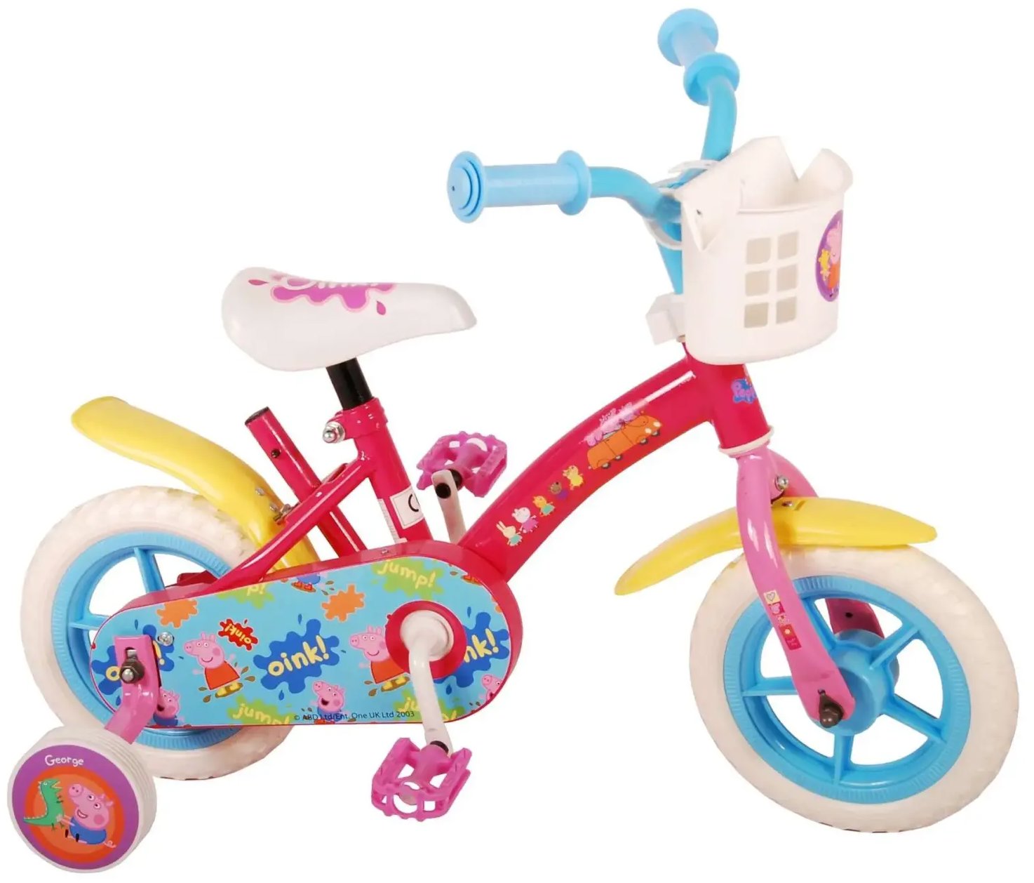 Volare Peppa pig 10", ružový