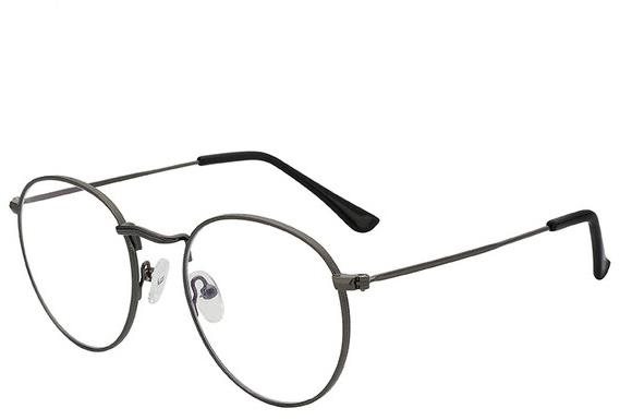 VeyRey, okuliare Doiley blokujúce modré svetlo, oválne čierne