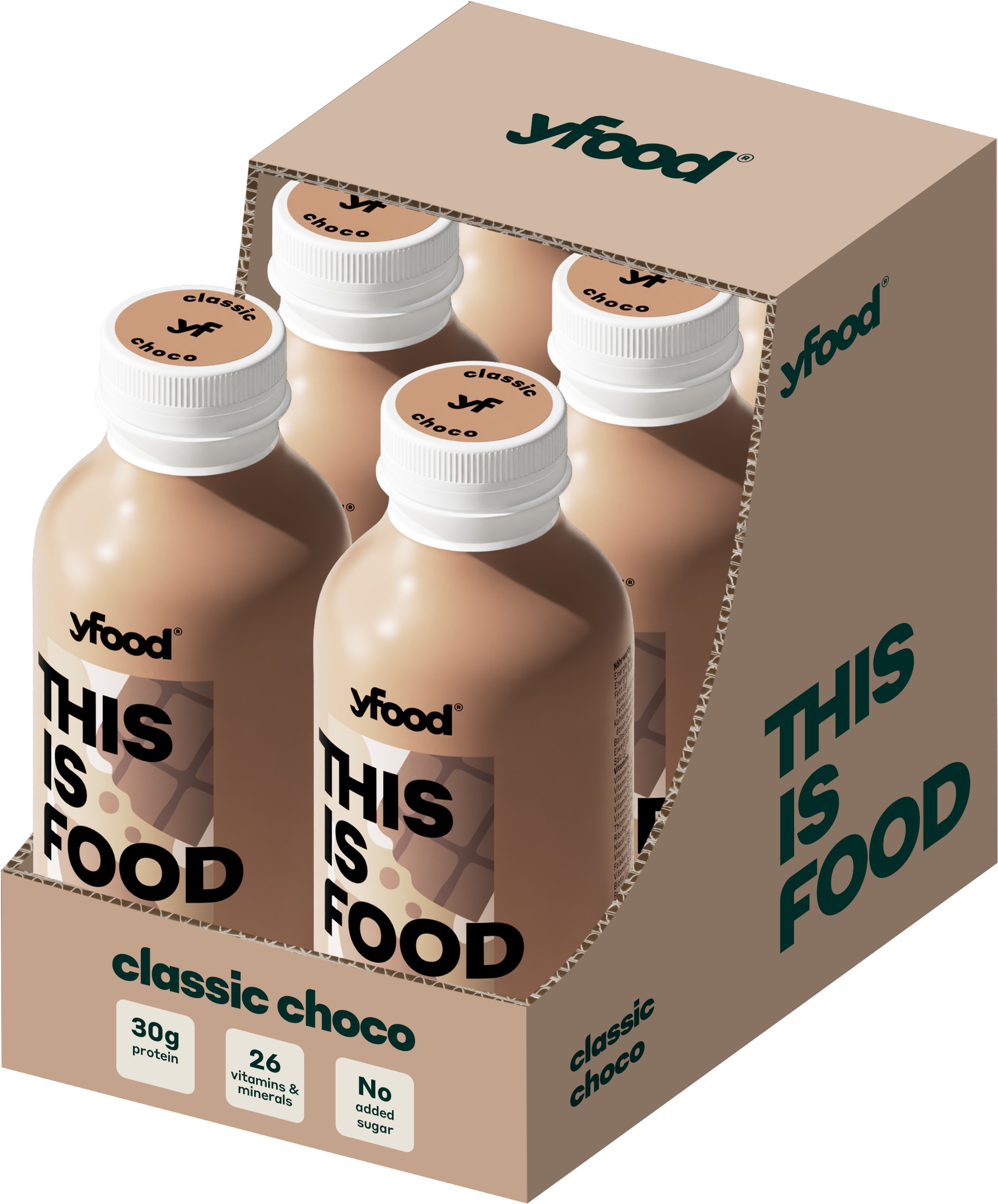 Yfood Drink 6 ks, Classic Choco