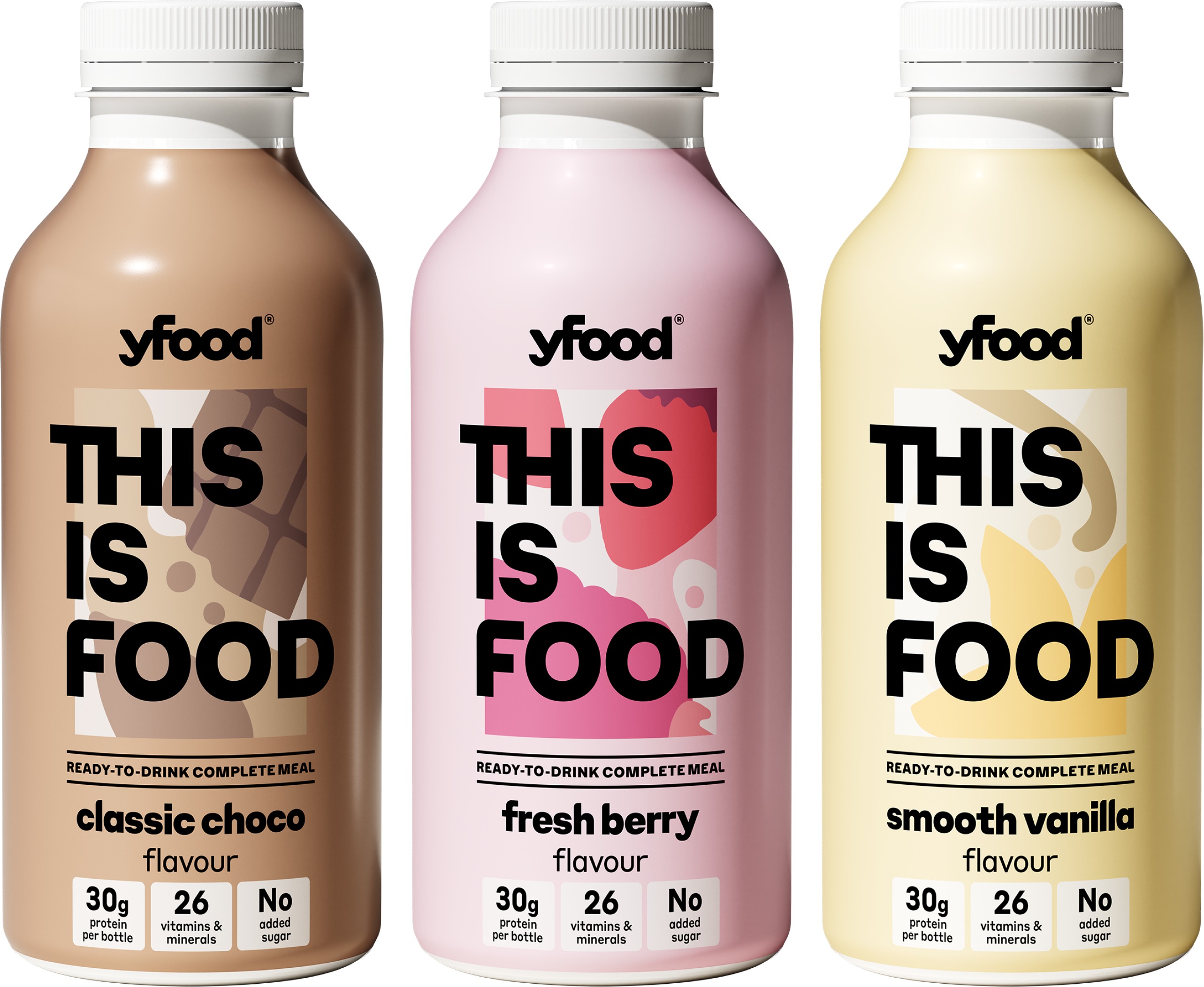 yFood This is Food mix příchutí 3 x 500 ml