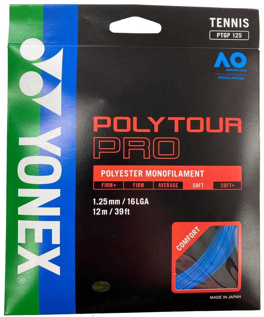 Yonex Poly Tour PRO 125, 1,25 mm, 12 m, modrý