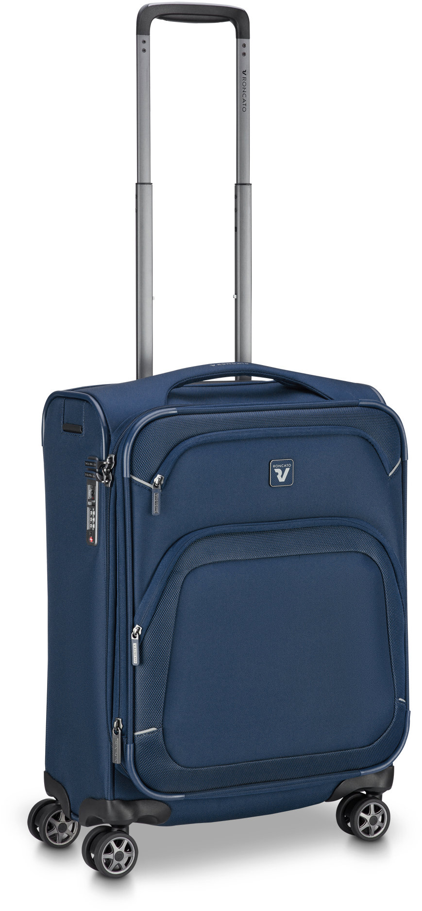 Roncato cestovný kufor GATEWAY S modrý 55 × 40 × 20/23 cm